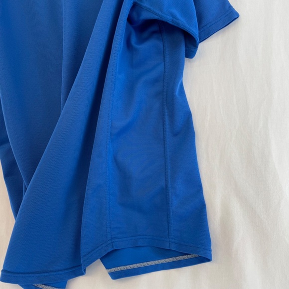 Nike Athletic T-Shirt Bright Blue Embordered Logo Men’s Size Extra Large - Picture 10 of 13